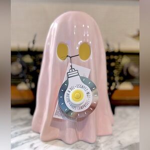 ✨NEW👻Goblin and Ghoul Pink Ceramic Light Up Ghost Decor🩷